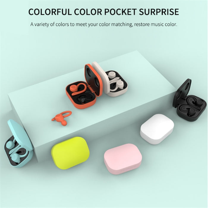 T20 TWS Bluetooth Hooks Auriculares deportivos inalámbricos con caja de carga IPX6 Auriculares impermeables con cancelación de ruido