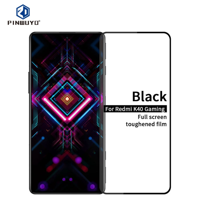 PINWUYO 9H 2.5D Película de vidrio templado de pantalla completa, For Xiaomi Redmi K40 Gaming, For OnePlus Nord CE 5G, For Samsung Galaxy A22 5G
