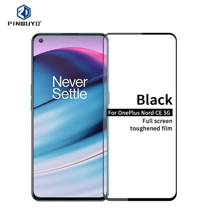 PINWUYO 9H 2.5D Película de vidrio templado de pantalla completa, For Xiaomi Redmi K40 Gaming, For OnePlus Nord CE 5G, For Samsung Galaxy A22 5G