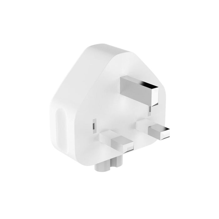 Adaptador de corriente XJ01 de 2 piezas para cargador iPad 10W 12W y cargador serie MacBook, enchufe del Reino Unido