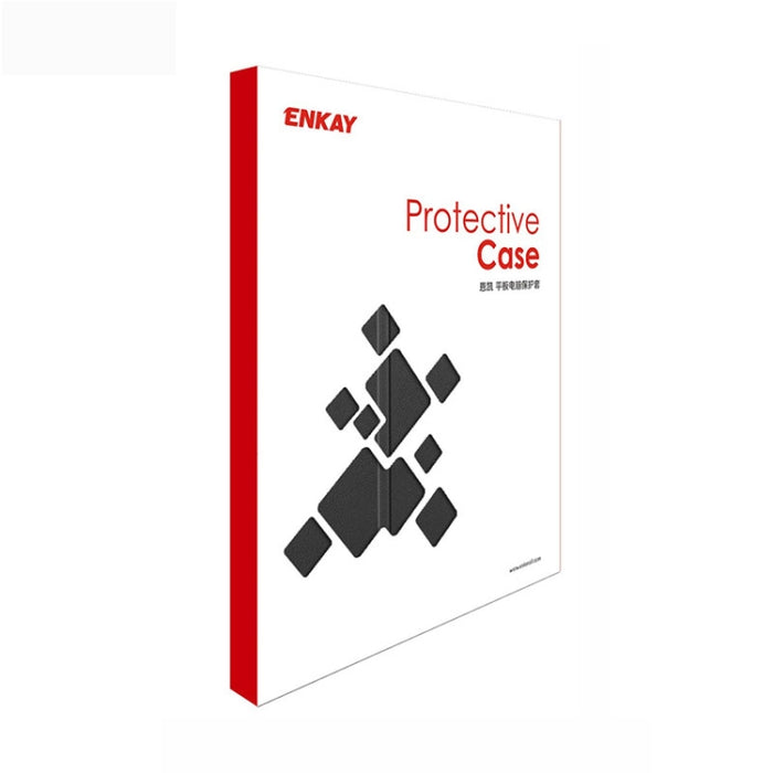 Funda ENKAY de 3 pliegues a prueba de golpes para PC, funda de cuero PU con textura Custer con soporte y función de reposo/activación para iPad Pro 11 2021/2020, For iPad Pro 11 2022 / 2021 / 2020