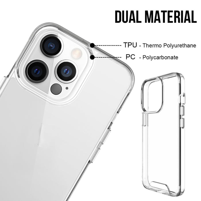 Estuche a prueba de golpes de acrílico transparente + TPU, For iPhone 13 Pro Max, For iPhone 13 Pro, For iPhone 13, For iPhone 13 mini