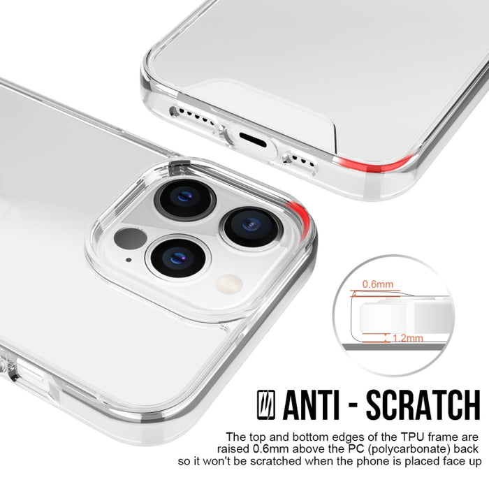 Estuche a prueba de golpes de acrílico transparente + TPU, For iPhone 13 Pro Max, For iPhone 13 Pro, For iPhone 13, For iPhone 13 mini