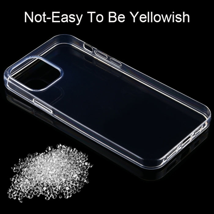 Estuche de TPU transparente antideslizante engrosado que no amarillea, For iPhone 13 Pro Max, For iPhone 13 Pro, For iPhone 13, For iPhone 13 mini