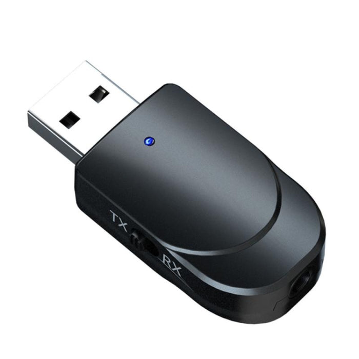 KN330 2 en 1 USB Bluetooth 5.0 Adaptador Receptor Inalámbrico Transmisor para Computadora TV Coche