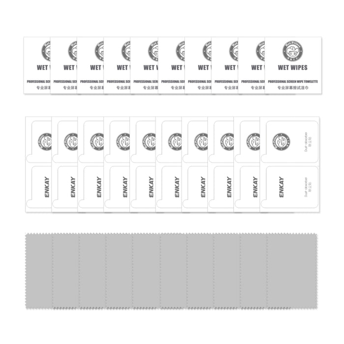10 PCS ENKAY Hat-Prince Full Glue 0.26mm 9H 2.5D Protector de pantalla de vidrio templado Película de cobertura completa, For iPhone 13 mini 10pcs, For iPhone 13 / 13 Pro 10pcs, For iPhone 13 Pro Max 10pcs