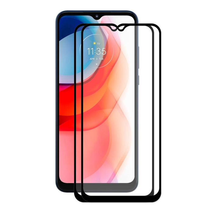2 uds ENKAY Hat-Prince Full Glue 0,26mm 9H 2.5D Protector de pantalla de vidrio templado película de cobertura completa, For Xiaomi Redmi Note 8 2021, For Samsung Galaxy A22 4G(2 PCS), For Honor 50 SE (2 PCS), For Samsung Galaxy A22 5G(2 PCS)          ...