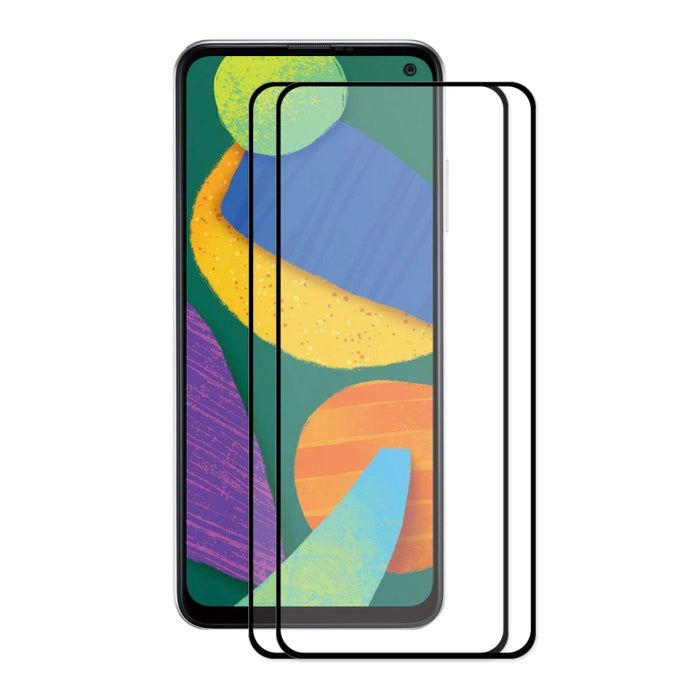 2 uds ENKAY Hat-Prince Full Glue 0,26mm 9H 2.5D Protector de pantalla de vidrio templado película de cobertura completa, For Xiaomi Redmi Note 8 2021, For Samsung Galaxy A22 4G(2 PCS), For Honor 50 SE (2 PCS), For Samsung Galaxy A22 5G(2 PCS)          ...