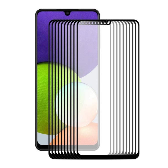 10 PCS ENKAY Hat-Prince Full Glue 0.26mm 9H 2.5D Protector de pantalla de vidrio templado Película de cobertura completa, For Samsung Galaxy A22 4G, For Samsung Galaxy A22 5G, For Samsung Galaxy F22 / M22, For Honor 50 SE (10 PCS)                      ...