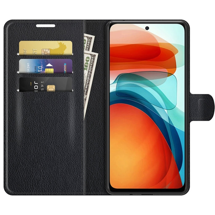 Para Xiaomi Redmi Note 10 Pro 5G China / Poco X3 GT Litchi Texture Funda protectora con tapa horizontal con soporte, ranuras para tarjetas y billetera, For For Xiaomi Poco X3 GT, For Xiaomi Redmi Note 10 Pro India