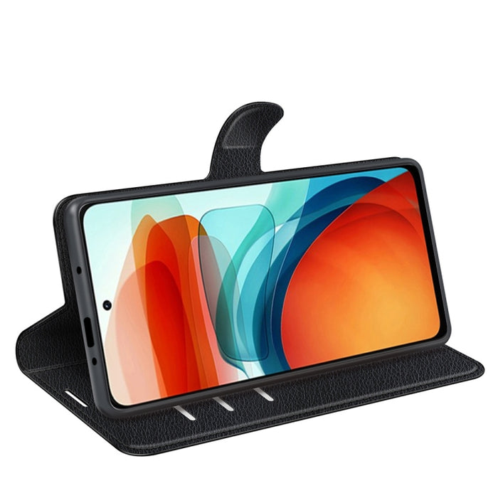 Para Xiaomi Redmi Note 10 Pro 5G China / Poco X3 GT Litchi Texture Funda protectora con tapa horizontal con soporte, ranuras para tarjetas y billetera, For For Xiaomi Poco X3 GT, For Xiaomi Redmi Note 10 Pro India