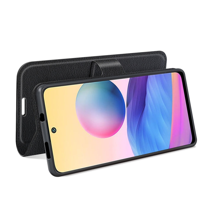 Para Xiaomi Redmi Note 10 5G / Poco M3 Pro 5G Litchi Texture Funda protectora con tapa horizontal con soporte, ranuras para tarjetas y billetera, For Xiaomi Poco M3 Pro 5G