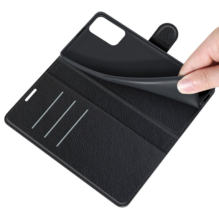 Para Xiaomi Redmi Note 10 5G / Poco M3 Pro 5G Litchi Texture Funda protectora con tapa horizontal con soporte, ranuras para tarjetas y billetera, For Xiaomi Poco M3 Pro 5G