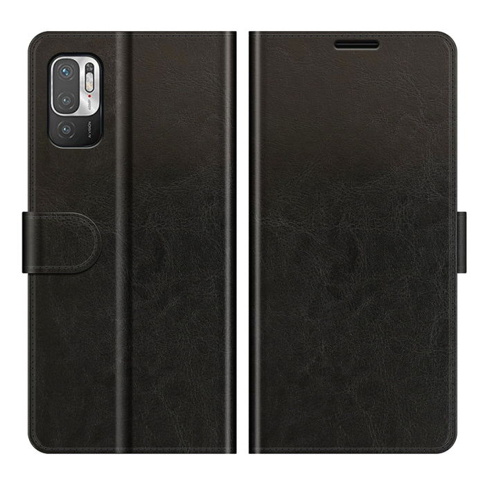 Para Xiaomi Redmi Note 10 5G / Poco M3 Pro 5G R64 Textura Funda protectora con tapa horizontal única con soporte y ranuras para tarjetas y billetera y marco de fotos, For Xiaomi Poco M3 Pro 5G