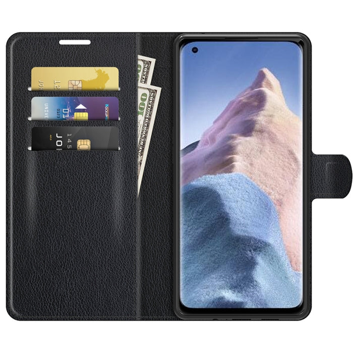Para Xiaomi Mi 11 Ultra Litchi Texture Funda protectora con tapa horizontal con soporte y ranuras para tarjetas y billetera, For Xiaomi Mi 11 Ultra