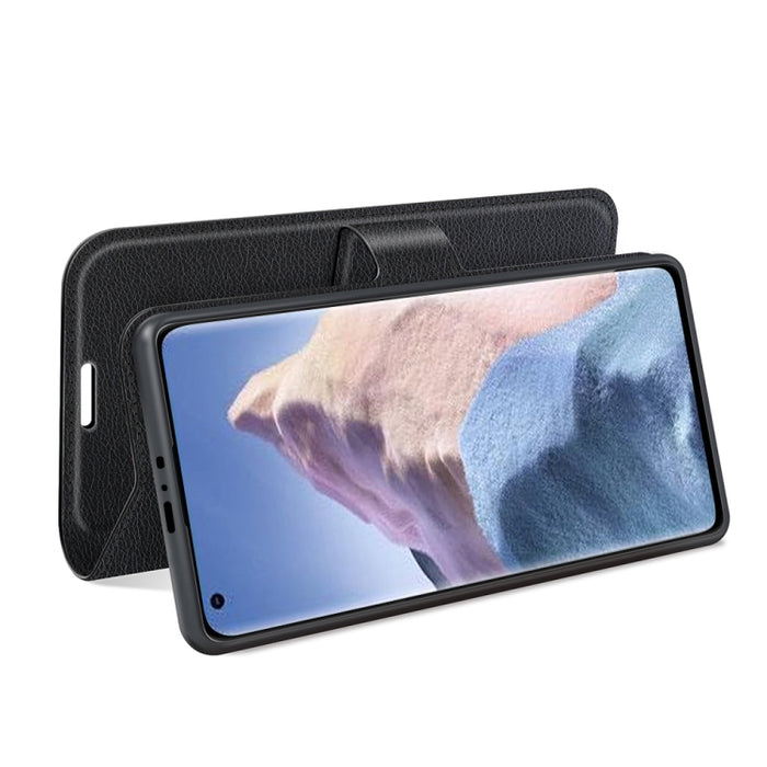 Para Xiaomi Mi 11 Ultra Litchi Texture Funda protectora con tapa horizontal con soporte y ranuras para tarjetas y billetera, For Xiaomi Mi 11 Ultra