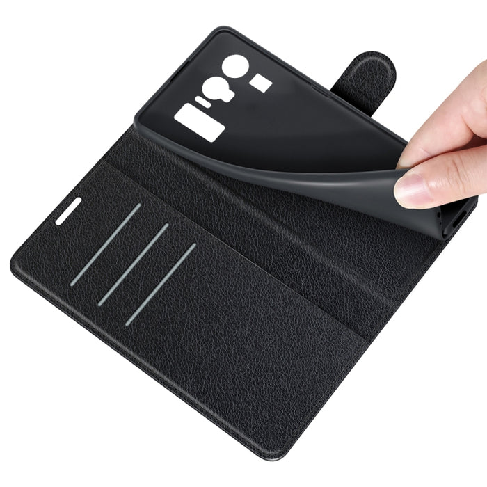 Para Xiaomi Mi 11 Ultra Litchi Texture Funda protectora con tapa horizontal con soporte y ranuras para tarjetas y billetera, For Xiaomi Mi 11 Ultra