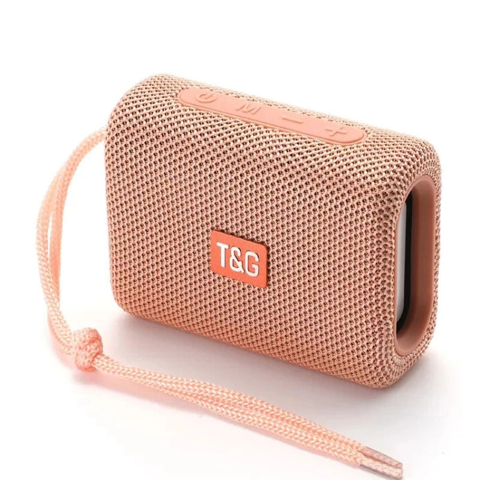 T & G TG313 portátil al aire libre impermeable Bluetooth altavoz Subwoofer soporte TF tarjeta FM Radio AUX