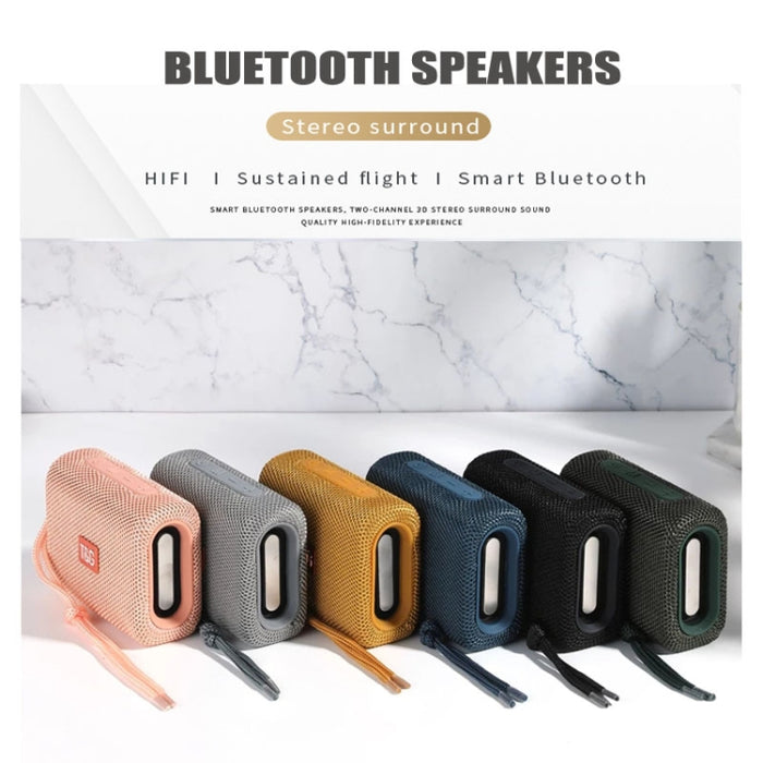 T & G TG313 portátil al aire libre impermeable Bluetooth altavoz Subwoofer soporte TF tarjeta FM Radio AUX