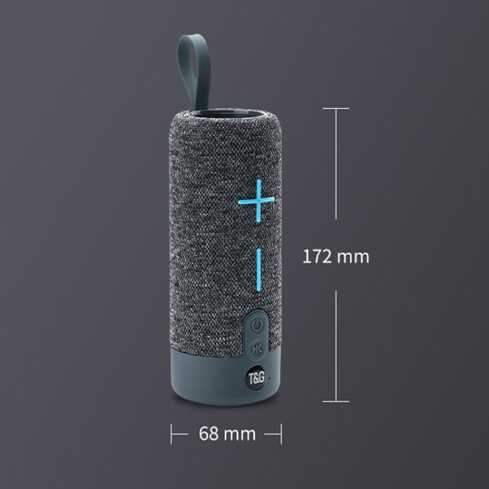 T&G TG619 Altavoz inalámbrico Bluetooth portátil Impermeable Subwoofer de graves para exteriores Soporte AUX TF USB