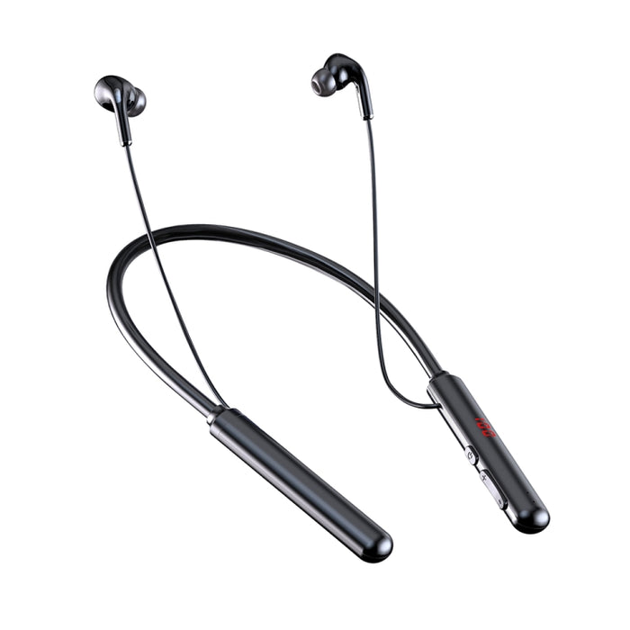 Auriculares estéreo magnéticos con banda para el cuello 960 con pantalla LED compatible con tarjeta TF
