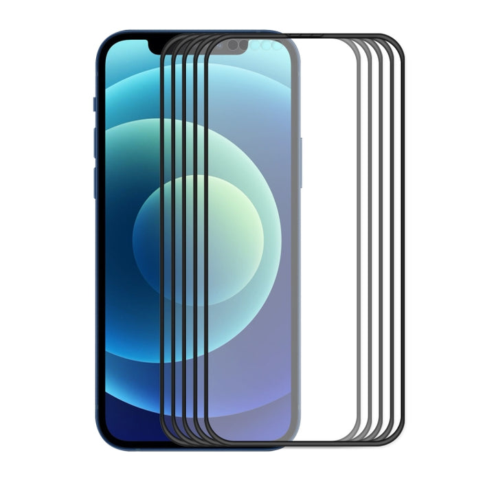 5 uds ENKAY Hat-Prince Anti-drop Full Glue vidrio templado película de pantalla completa Protector anticaída, For iPhone 13 mini (5pcs), For iPhone 13 / 13 Pro(5pcs), For iPhone 13 Pro Max(5pcs)