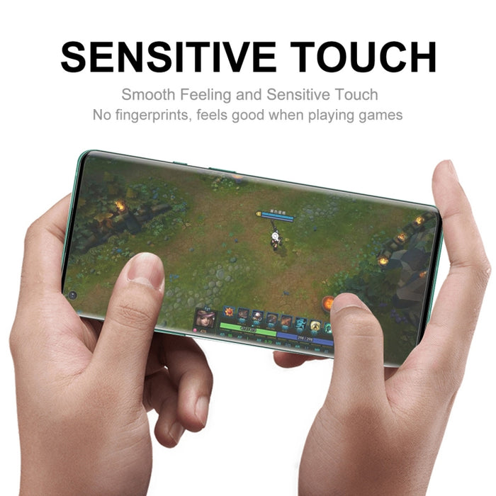 Para Xiaomi Mix 4 ENKAY Hat-Prince 3D curvo a prueba de explosiones película de cobertura completa Protector de vidrio templado doblado por calor, 1 PCS, 2 PCS, 5 PCS
