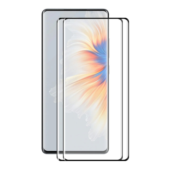 Para Xiaomi Mix 4 ENKAY Hat-Prince 3D curvo a prueba de explosiones película de cobertura completa Protector de vidrio templado doblado por calor, 1 PCS, 2 PCS, 5 PCS