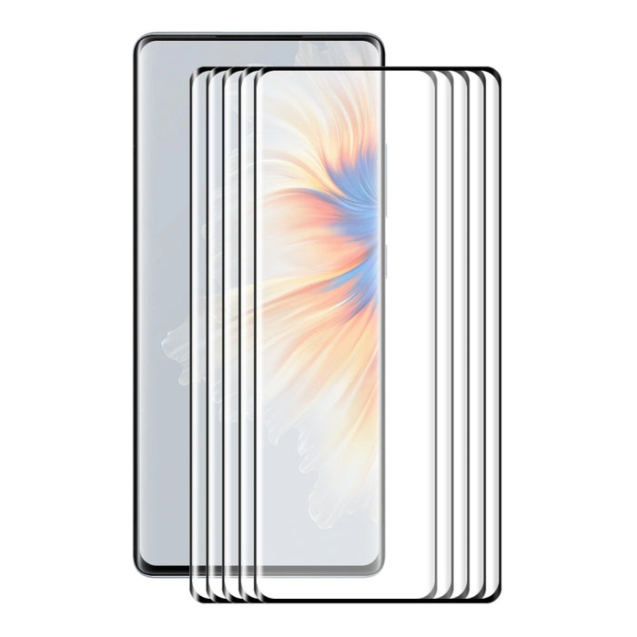 Para Xiaomi Mix 4 ENKAY Hat-Prince 3D curvo a prueba de explosiones película de cobertura completa Protector de vidrio templado doblado por calor, 1 PCS, 2 PCS, 5 PCS