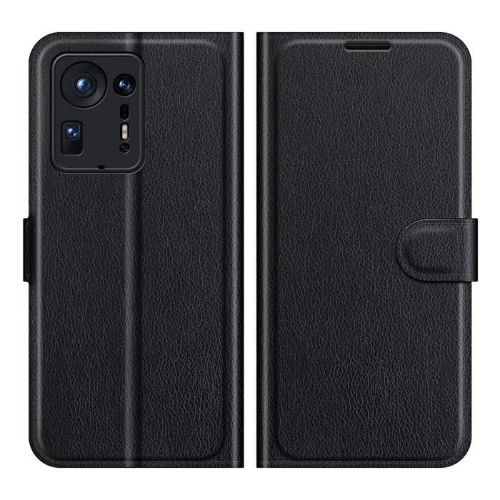 Para Xiaomi Mix 4 Litchi Texture Funda protectora con tapa horizontal con soporte y ranuras para tarjetas y billetera, For Xiaomi Mix 4