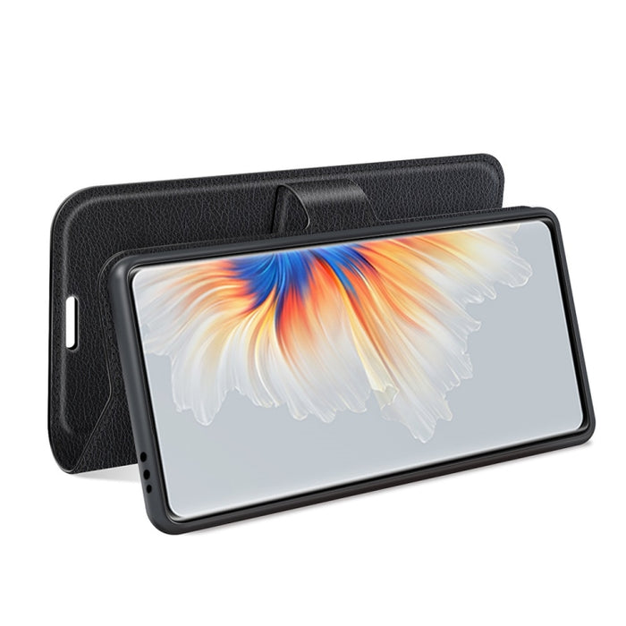 Para Xiaomi Mix 4 Litchi Texture Funda protectora con tapa horizontal con soporte y ranuras para tarjetas y billetera, For Xiaomi Mix 4