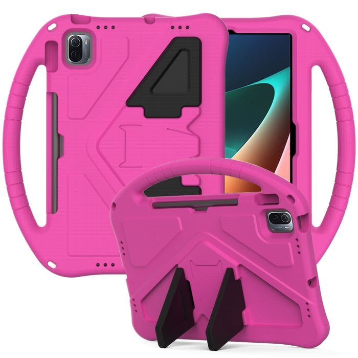 Carcasa protectora plana anticaída de EVA con soporte, For Xiaomi Pad 5 / Pad 5 Pro 2021