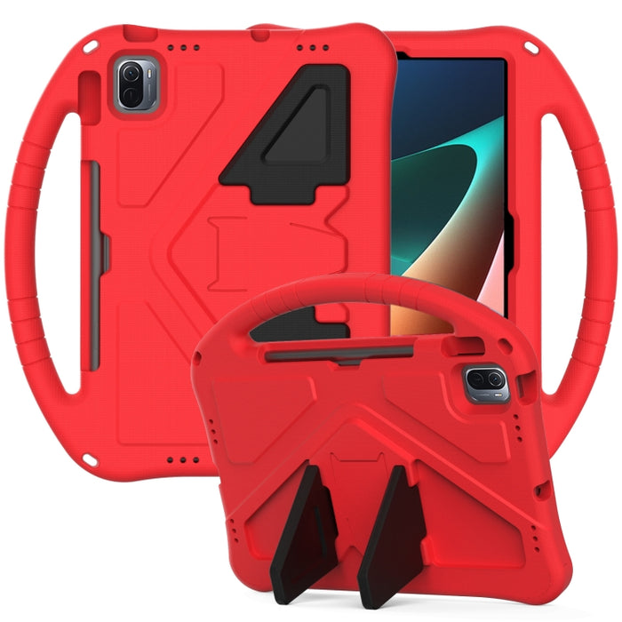 Carcasa protectora plana anticaída de EVA con soporte, For Xiaomi Pad 5 / Pad 5 Pro 2021