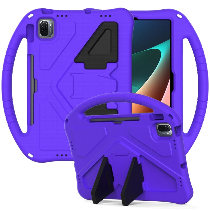 Carcasa protectora plana anticaída de EVA con soporte, For Xiaomi Pad 5 / Pad 5 Pro 2021
