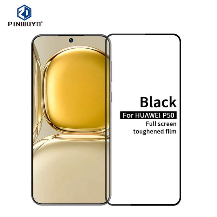 PINWUYO 9H 2.5D Película de vidrio templado de pantalla completa, For Xiaomi Redmi 10, For Samsung Galaxy Xcover 5, For Huawei P50, For ZTE Axon30 5G