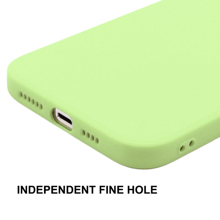 Hat-Prince ENKAY Funda protectora de silicona líquida a prueba de golpes para iPhone 13 mini, For iPhone 13 mini
