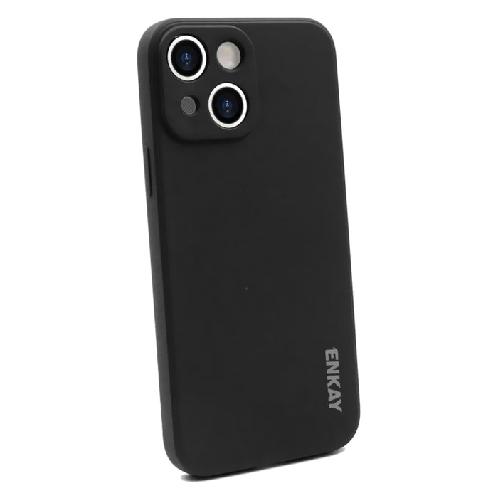 Hat-Prince ENKAY Funda protectora de silicona líquida a prueba de golpes para iPhone 13, For iPhone 13