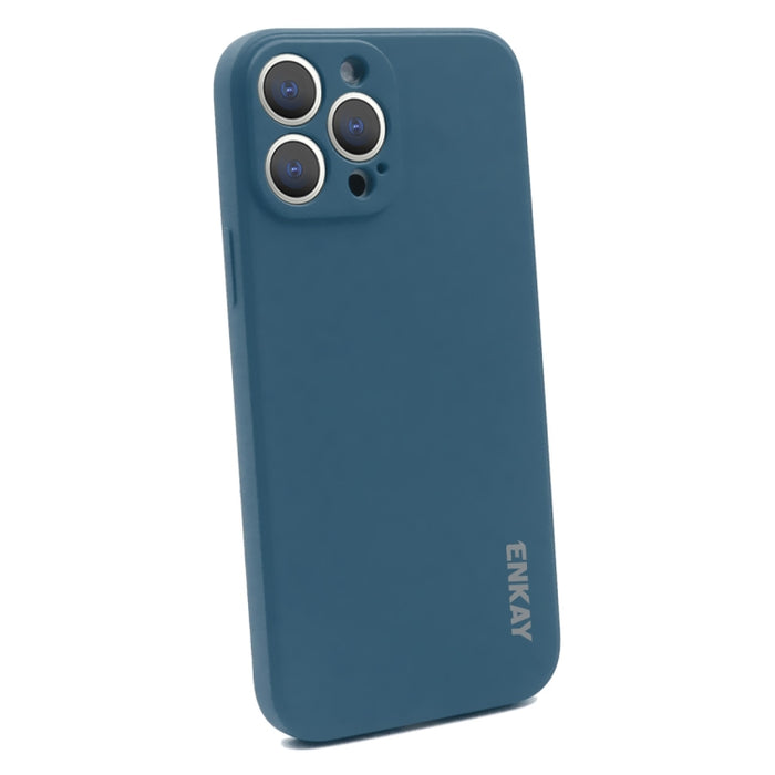 Hat-Prince ENKAY Funda protectora de silicona líquida a prueba de golpes para iPhone 13 Pro, For iPhone 13 Pro