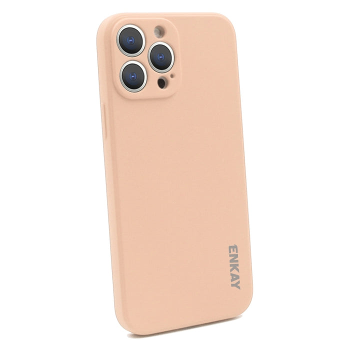 Hat-Prince ENKAY Funda protectora de silicona líquida a prueba de golpes para iPhone 13 Pro, For iPhone 13 Pro