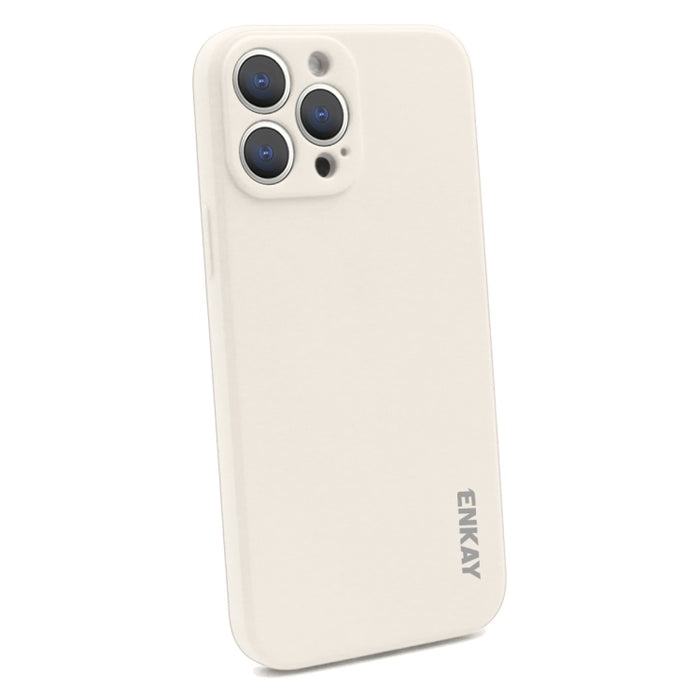 Hat-Prince ENKAY Funda protectora de silicona líquida a prueba de golpes para iPhone 13 Pro Max, For iPhone 13 Pro Max