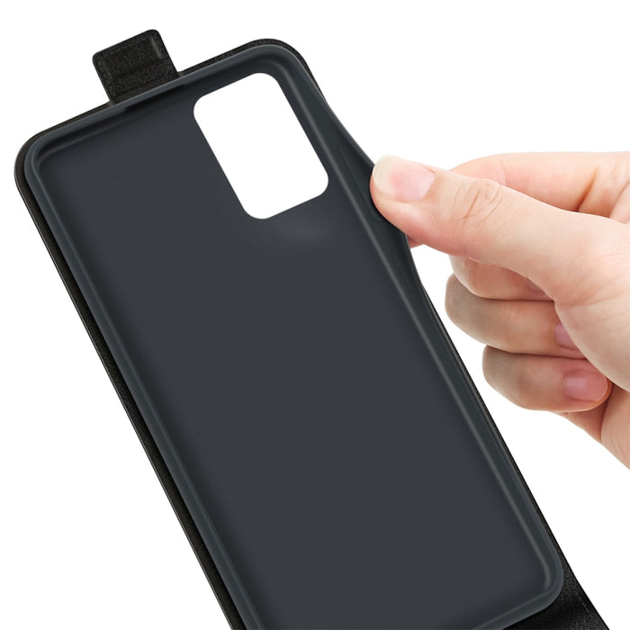 Para Xiaomi Redmi 10 R64 Texture Funda protectora de cuero con tapa vertical única con ranuras para tarjetas y marco de fotos, For Xiaomi Redmi 10