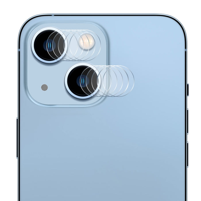ENKAY Hat-Prince Case Friendly Lente de cámara de vidrio templado Film Protector antiarañazos para iPhone 13/13 mini, 1 Set, 2 Set, 5 Set, 10 Set
