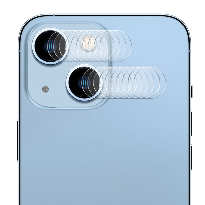 ENKAY Hat-Prince Case Friendly Lente de cámara de vidrio templado Film Protector antiarañazos para iPhone 13/13 mini, 1 Set, 2 Set, 5 Set, 10 Set