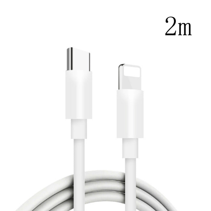 PD20W USB-C / Type-C a cable de datos de sincronización de carga rápida PD de 8 pines para iPhone 13/12 Series, 1m, 1.5m, 2m
