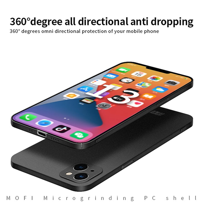 MOFI Fandun Series Frosted PC Funda protectora ultrafina con todo incluido, For iPhone 13 mini, For iPhone 13, For iPhone 13 Pro, For iPhone 13 Pro Max