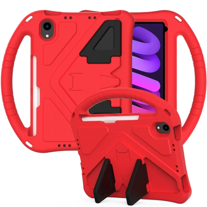 Carcasa protectora plana anticaída de EVA con soporte, For iPad mini 6 / mini 2024