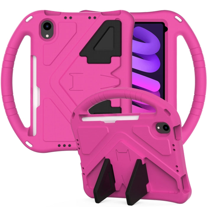Carcasa protectora plana anticaída de EVA con soporte, For iPad mini 6 / mini 2024