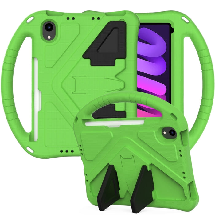 Carcasa protectora plana anticaída de EVA con soporte, For iPad mini 6 / mini 2024
