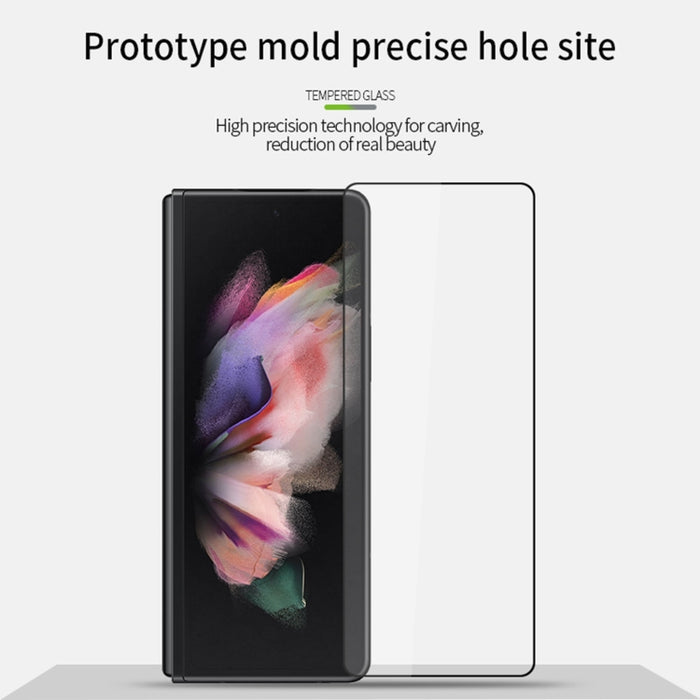 Película de vidrio templado de pantalla completa MOFI 9H 2.5D, For Samsung Galaxy Z Fold3 5G, For Xiaomi Mi 11T / 11T pro