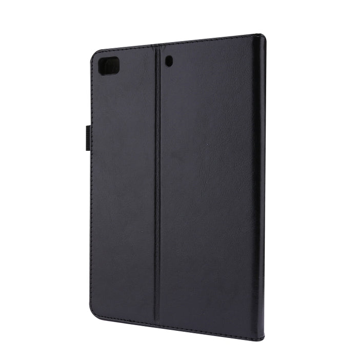 Estuche de cuero de PU con tapa horizontal comercial con soporte de dos pliegues y ranuras para tarjetas y ranura para bolígrafo, For iPad mini 6 / mini 2024